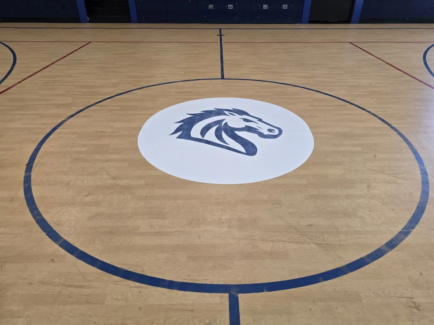 Gym floor detail — Cityscape Painting project collection