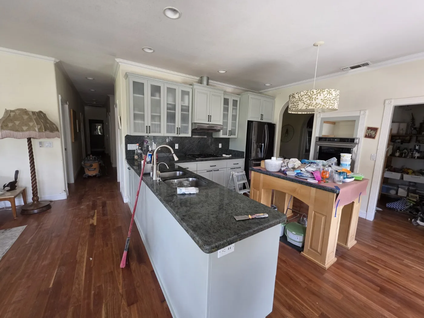 Kitchen cabinetry & island — Cityscape Painting project collection