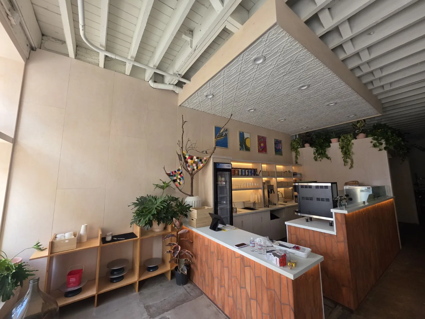 Exposed-beam interior — Cityscape Painting project collection