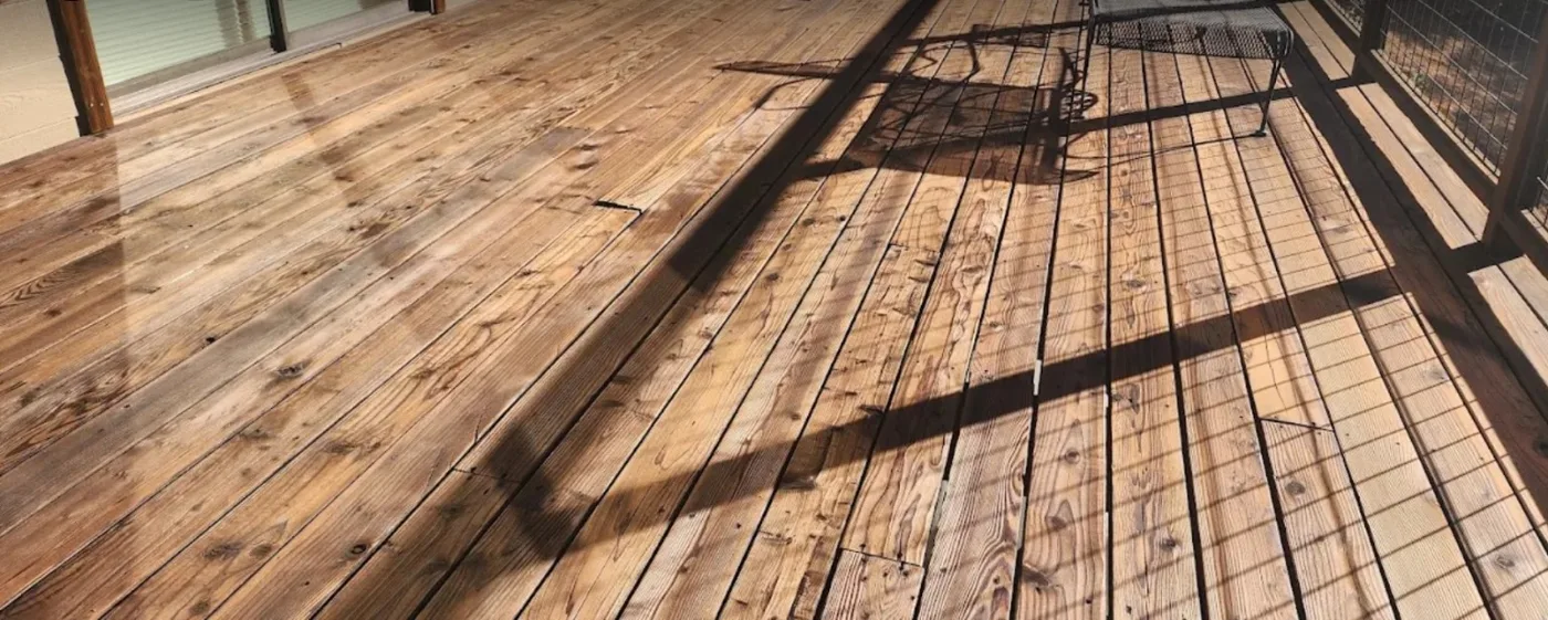 Deck surface detail — Cityscape Painting project collection